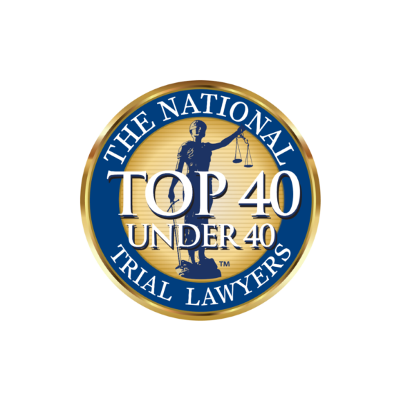National Trial Lawyers 40 Under 40 Award