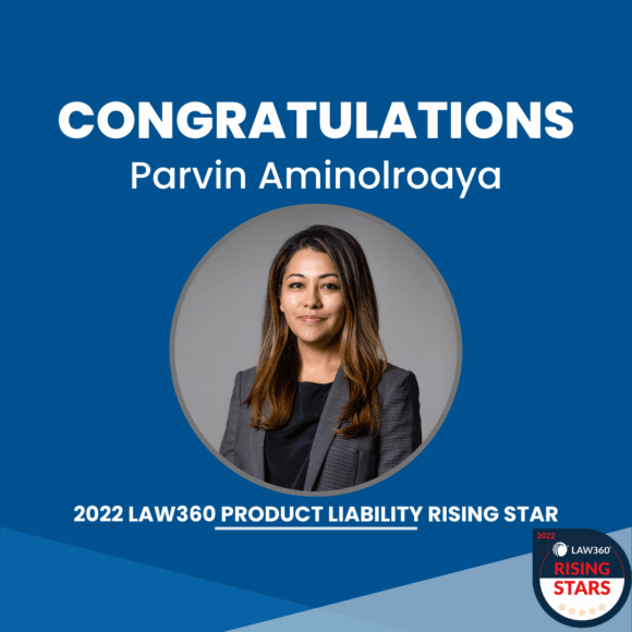 Parvin Law360 Rising Star