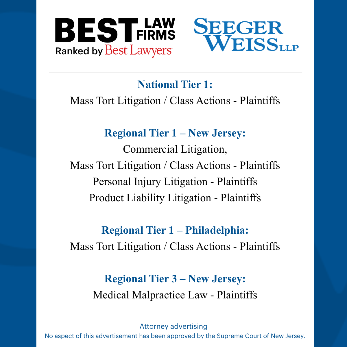 Best Law Firms Award 2026