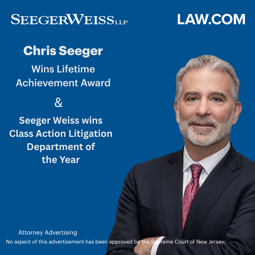 Chris Seeger Lifetime Achievement